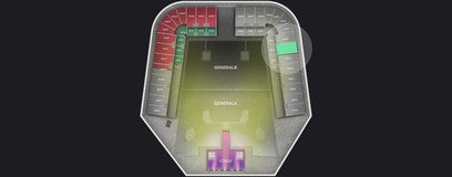 Seat view from Lower Tier