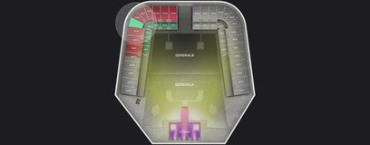 Seat view from Lower Tier