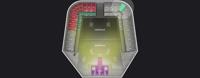 Seat view from Lower Tier