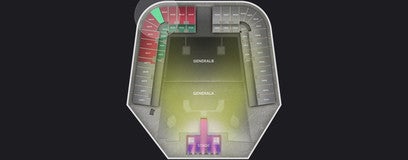 Seat view from Lower Tier