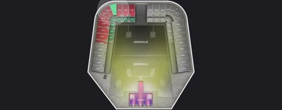 Seat view from Lower Tier