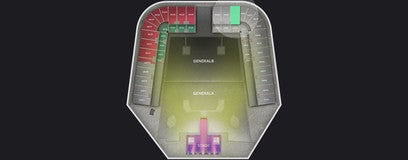 Seat view from Lower Tier