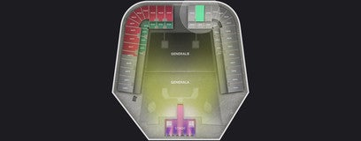 Seat view from Lower Tier