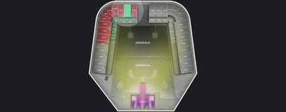 Seat view from Lower Tier