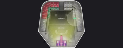 Seat view from Upper Tier