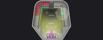 Seat view from Upper Tier