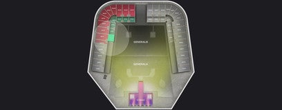 Seat view from Upper Tier