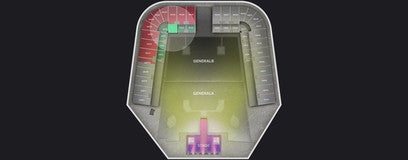 Seat view from Upper Tier