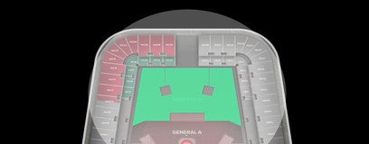 Seat view from