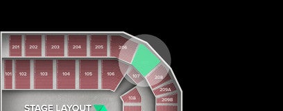Seat view from Upper