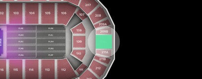 Seat view from Upper