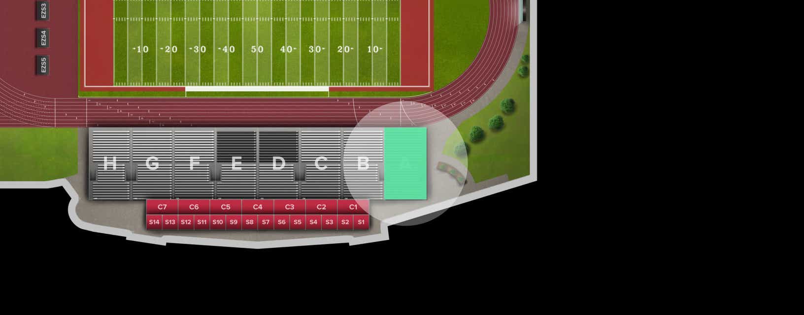 Seat view from Reserve
