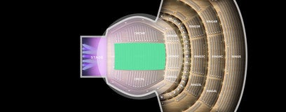 Seat view from Orchestra