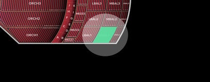 Seat view from Middle Balcony