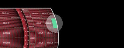 Seat view from Upper Balcony