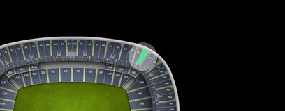 Seat view from Section