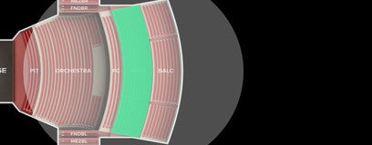 Seat view from Mezzanine