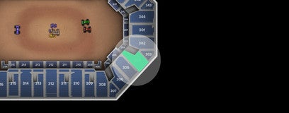 Seat view from Upper