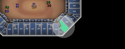 Seat view from Upper