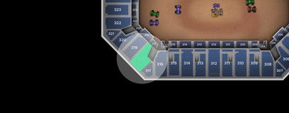 Seat view from Upper