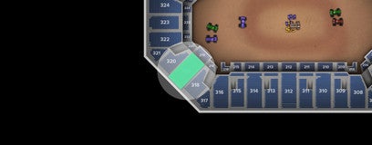 Seat view from Upper