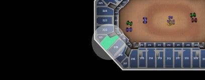 Seat view from Upper