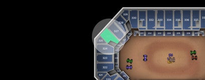 Seat view from Upper