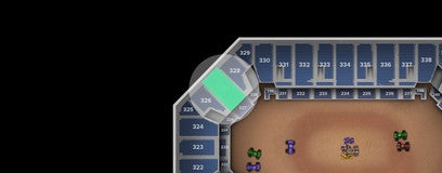 Seat view from Upper