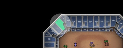 Seat view from Upper