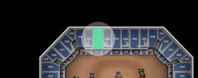 Seat view from Upper