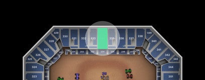 Seat view from Upper