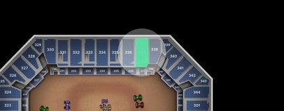 Seat view from Upper