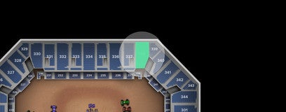 Seat view from Upper