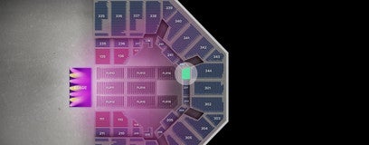 Seat view from Middle