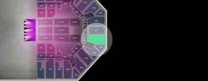 Seat view from Upper