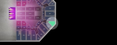 Seat view from Upper