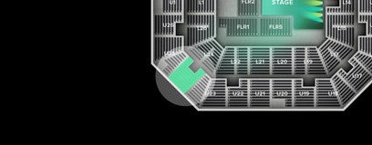 Seat view from Upper