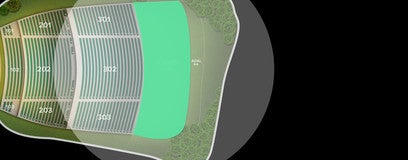 Seat view from Lawn
