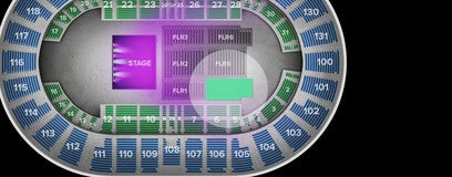 Seat view from Floor