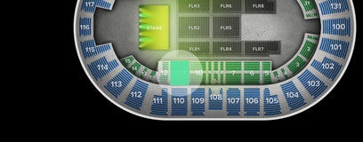 Seat view from Mezzanine