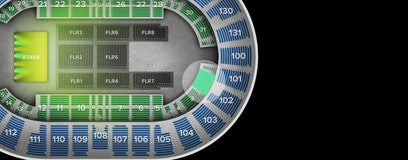 Seat view from Mezzanine