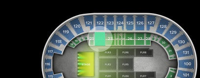 Seat view from Mezzanine