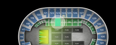 Seat view from Mezzanine