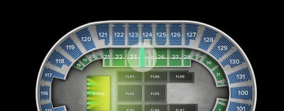 Seat view from Mezzanine