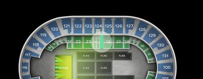 Seat view from Mezzanine