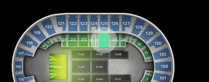 Seat view from Mezzanine