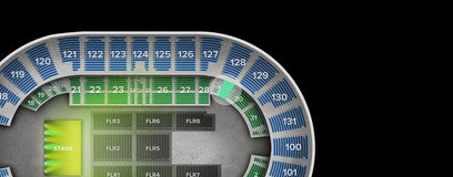 Seat view from Mezzanine