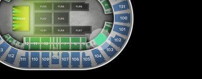 Seat view from Mezzanine