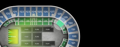 Seat view from Mezzanine