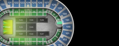 Seat view from Mezzanine